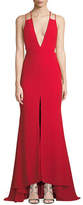 Thumbnail for your product : Fame & Partners Surreal Dreamer Deep V-Neck Gown