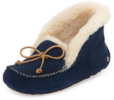 Thumbnail for your product : UGG Alena Collared-Tie Slipper, Midnight