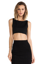 Thumbnail for your product : BCBGMAXAZRIA BCBGeneration Ponte Crop Top
