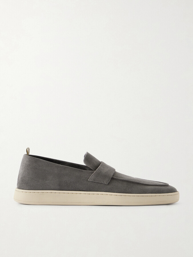 Officine Creative Herbie 001 Suede Loafers