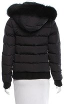 Thumbnail for your product : Michael Kors Fox Fur-Trimmed Puffer Coat