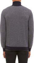 Thumbnail for your product : Altea Birdseye Knit Contrast Turtleneck Sweater