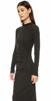 Thumbnail for your product : Enza Costa Ruched Long Sleeve Dress