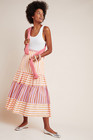 dolan collection frida maxi skirt by dolan left coast in red size m