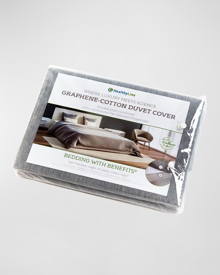 Healthyline Bedding with Benefits, Graphene-Cotton Duvet Cover, King Size