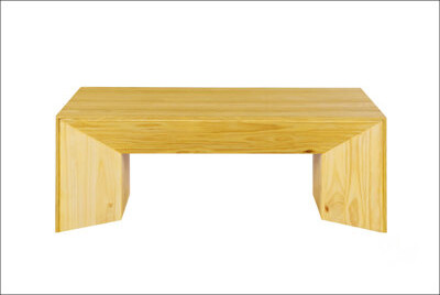 Hokku Designs Natural Oak Finish Coffee Table
