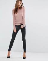 Thumbnail for your product : Y.A.S Clovy Crew Neck Sweater In Rose