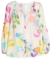 Thumbnail for your product : Tanya Taylor Illa Silk-Blend Blouse