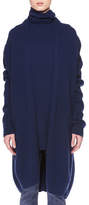 Thumbnail for your product : The Row Elado Long Cashmere-Silk Open-Front Cardigan