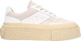 Thumbnail for your product : MM6 MAISON MARGIELA Platform Leather Sneakers