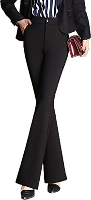 Hiverlay Dress Pants for Women Pullon Stretchy Bootcut Slack for Work Yoga  Casual with Pockets 27293133 Khaki Medium price in Saudi Arabia   Amazon Saudi Arabia  kanbkam