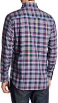 Thumbnail for your product : James Tattersall Classic Fit Plaid Shirt