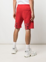 Thumbnail for your product : Off-White Logo-Print Track Shorts