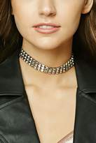 Thumbnail for your product : Forever 21 FOREVER 21+ Pyramid Studded Choker