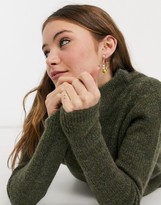 Thumbnail for your product : JDY jumper with high neck in green