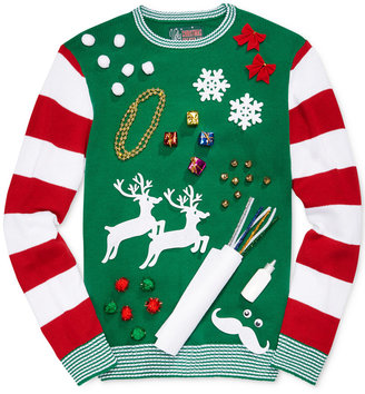 Retrofit Men's DIY Ugly Holiday Sweater Kit