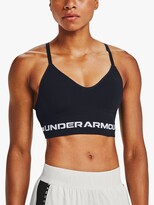 Thumbnail for your product : Under Armour Seamless Low Long Sports Bra, Black