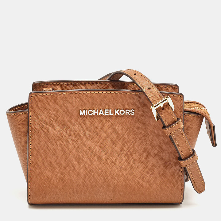 Michael Kors Leather Bag Selma | ShopStyle