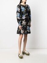 Thumbnail for your product : Erdem Rydal floral-print poplin dress