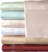 Thumbnail for your product : American Heritage 500tc Egyptian Cotton Sateen Embroidered Swirl Sheet Set