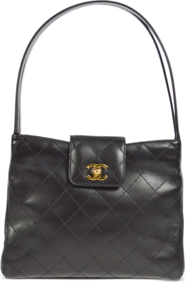 Chanel Pre Owned 1998 Pre-Owned Diamond-Quilted Handbag - ShopStyle  Satchels & Top Handle Bags