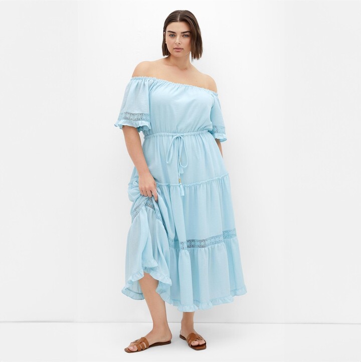 City Chic Women's Angel Midi Dress