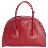 Thumbnail for your product : Prada Red Leather Handbag