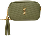 Thumbnail for your product : Saint Laurent Green Mini Lou Shoulder Bag