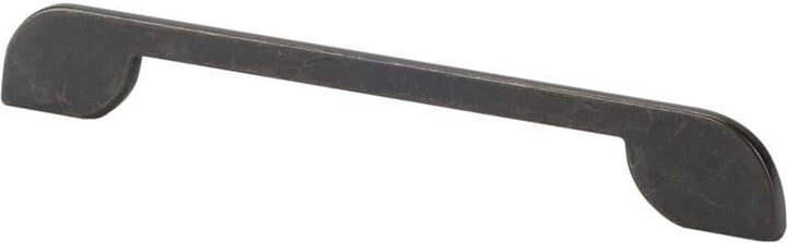 TOPEX Italian Designs 7.8 in. Center-to-Center Dark Bronze Modern Cabinet Pull