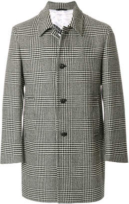Hydrogen dogtooth single breasted coat