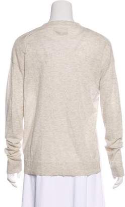 Zadig & Voltaire Cashmere Distressed Sweater