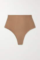 Thumbnail for your product : SKIMS Fits Everybody High Waisted Thong - Sienna