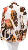 Thumbnail for your product : Blumarine Printed Silk Blouse