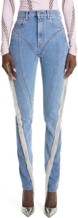 Fringe Skinny Jeans | Shop The Largest Collection | ShopStyle
