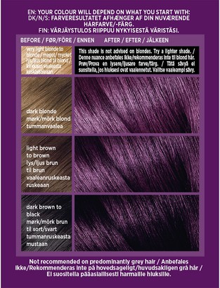 L'Oreal Colorista Magnetic Long-Lasting Permanent Hair Dye Gel 1ml (Various  Shades) - Magnetic Plum - ShopStyle
