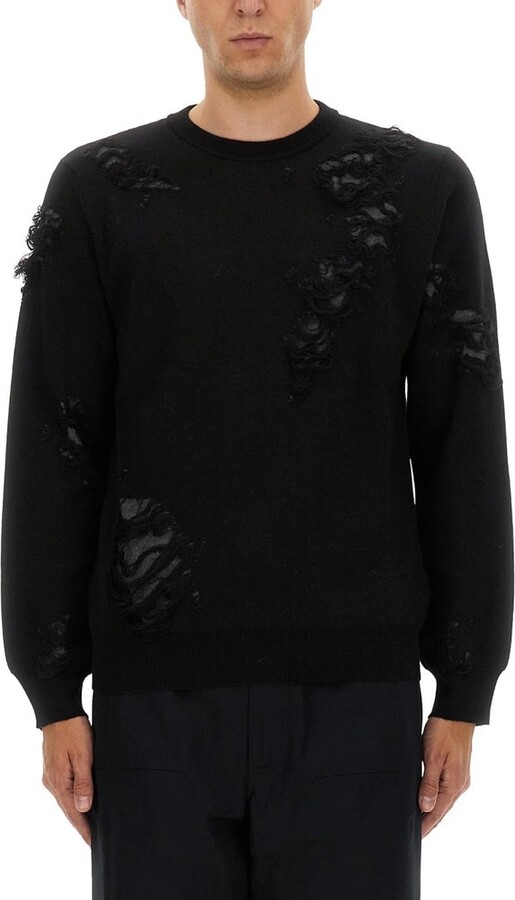 MM6 MAISON MARGIELA Distressed Knitted Jumper