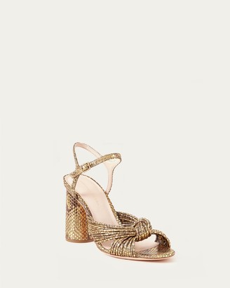 loeffler randall gold heels