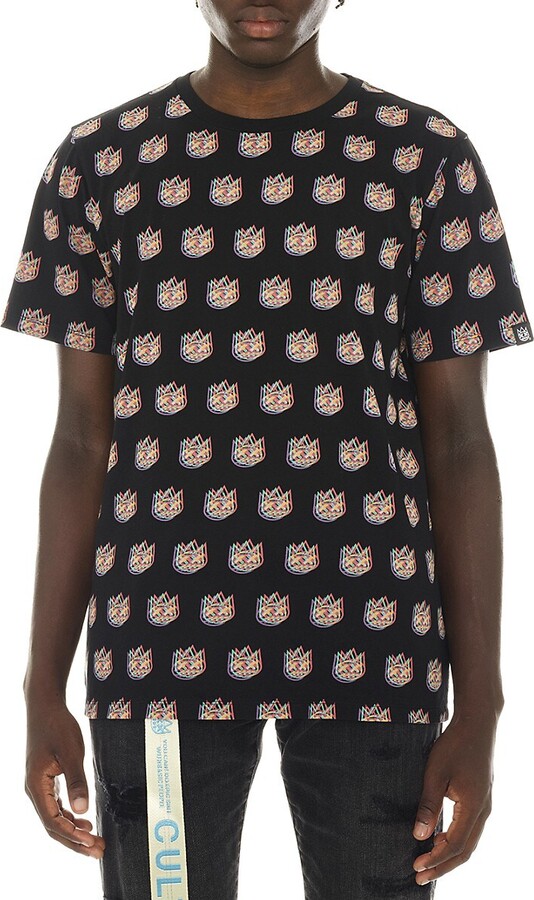 Cult of Individuality Monogram Crewneck Short Sleeve Tee