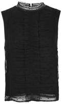 Thumbnail for your product : Topshop Sleeveless lace shell