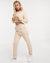Thumbnail for your product : South Beach cropped hoodie in beige