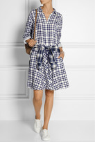 Thumbnail for your product : DKNY DKNYpure double-faced cotton shirt dress