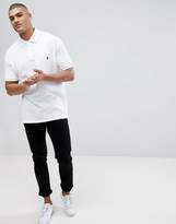 Thumbnail for your product : Polo Ralph Lauren Big & Tall Player Logo Pique Polo In White