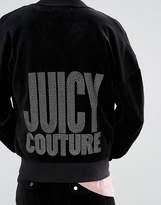 Thumbnail for your product : Juicy Couture Crystal Westwood Velour Jacket