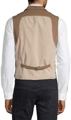 Notch Cotton Vest