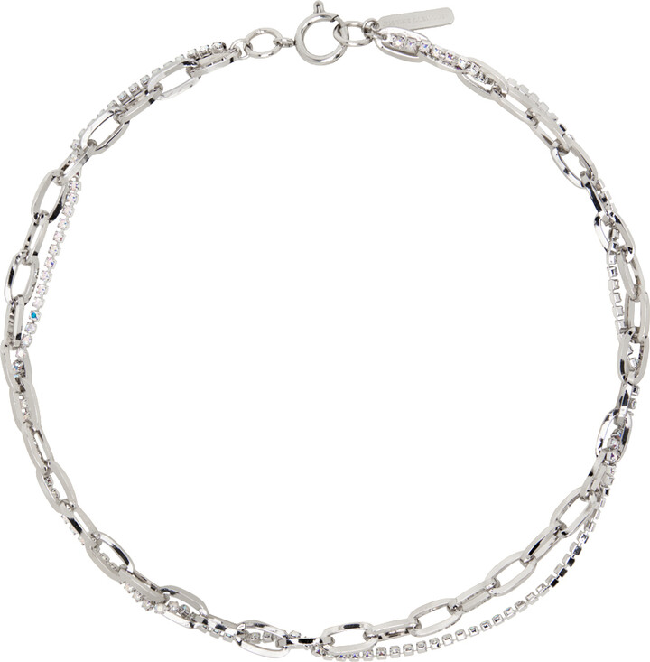 Justine Clenquet SSENSE Exclusive Silver Kirsten Necklace ShopStyle