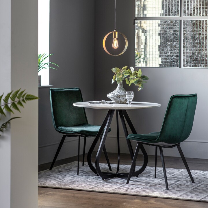 Dunelm Valemont Dining Table Black ShopStyle