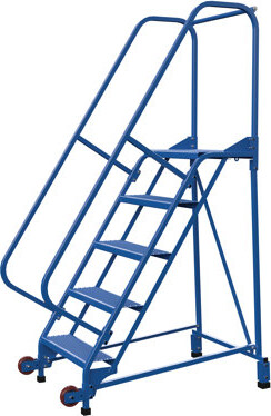 WFX Utility Anderton 6.66' Steel Rolling Step Stool