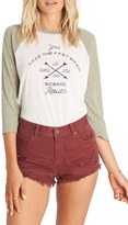 Thumbnail for your product : Billabong Women's 'Highway' Distressed Denim Shorts
