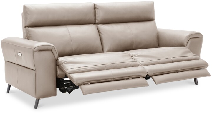 Furniture Closeout Raymere 86 2 Pc, Danvors 7 Pc Leather Sectional Sofa With 3 Power Recliners