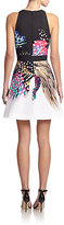 Thumbnail for your product : Roberto Cavalli Lace-Up A-Line Dress